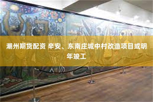 潮州期货配资 辛安、东南庄城中村改造项目或明年竣工