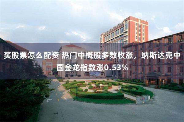 买股票怎么配资 热门中概股多数收涨，纳斯达克中国金龙指数涨0.53%